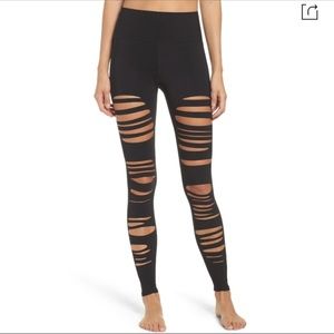 Alo Extreme Ripped Warrior Legging Black Small